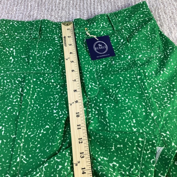 The Bubble Green &‎ White Print Performance Shorts - Moisture Wicking NWT - Picture 16 of 16